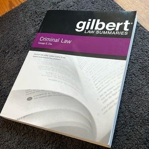 NWOT Gilbert Law Summaries: Criminal Law